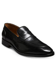 Obeeze Handmade Black Leather Loafers For Men