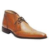Obeeze Handmade Brown Leather Chukka Boots