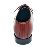 Obeeze Handmade Crafted Brown Leather Oxfords - Obeeze