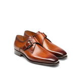 Obeeze Handmade Brown Leather Oxford Shoes