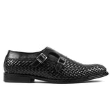 Obeeze  Handmade Monkstrap Loafers For Men