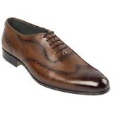 Obeeze Handmade Oxford Tan Patina Shoes