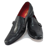 Obeeze Handmade Black Leather Oxford Shoes