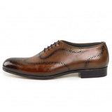 Obeeze Handmade Oxford Tan Patina Shoes