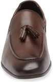 Obeeze Handmade Tassel Leather Loafers For Men