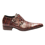 Obeeze Handmade Crafted Double Strap Monks - Obeeze