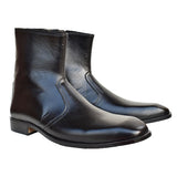 Obeeze Handmade Leather Side Zip Wing Tip - Obeeze
