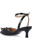 Obeeze Handmade Black Leather Sandal For Womens