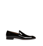 Obeeze Handmade Black Patent Leather Loafers For Men