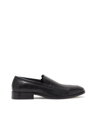 Obeeze Handmade Black Leather Loafers For Men