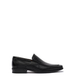 Obeeze Handmade Black Leather Loafers For Men