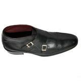 Obeeze Handmade Leather Double Monk Strap - Obeeze