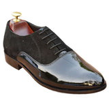 Obeeze Handmade Patent Leather Handmade Oxford - Obeeze