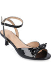 Obeeze Handmade Black Leather Sandal For Womens