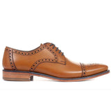 Obeeze Handmade  Brown leather Brogue Oxfords