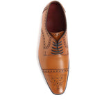 Obeeze Handmade  Brown leather Brogue Oxfords