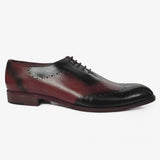 Obeeze Handmade Oxford Red Patina Shoes