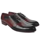 Obeeze Handmade Oxford Red Patina Shoes