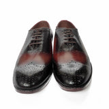 Obeeze Handmade Oxford Red Patina Shoes
