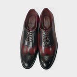 Obeeze Handmade Oxford Red Patina Shoes