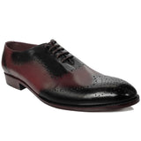 Obeeze Handmade Oxford Red Patina Shoes