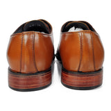 Obeeze Handmade Brown Leather Oxford Shoes