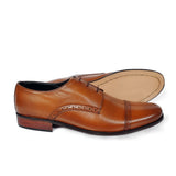 Obeeze Handmade Brown Leather Oxford Shoes
