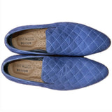 Obeeze Handmade Blue Suede Leather - Obeeze