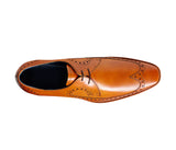 Obeeze Handmade Mustered Leather Oxford For Men