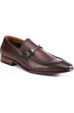 Obeeze Handmade  Mild Brown Leather Loafers For Men