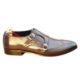 Obeeze Handmade Double Monkstrap Shoes