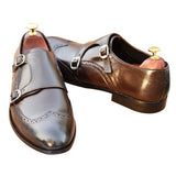Obeeze Handmade Double Monkstrap Shoes