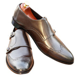 Obeeze Handmade Double Monkstrap Shoes