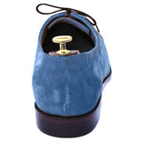 Obeeze Handmade Suede Leather Oxford Shoes