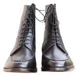 Obeeze Handmade Black Leather Men Chukka Boot - Obeeze