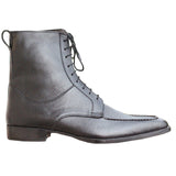 Obeeze Handmade Black Leather Men Chukka Boot